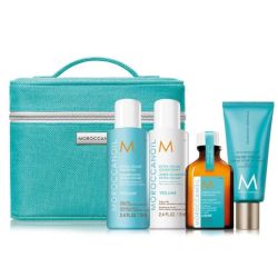 Trousse voyage rituel Volume Moroccanoil