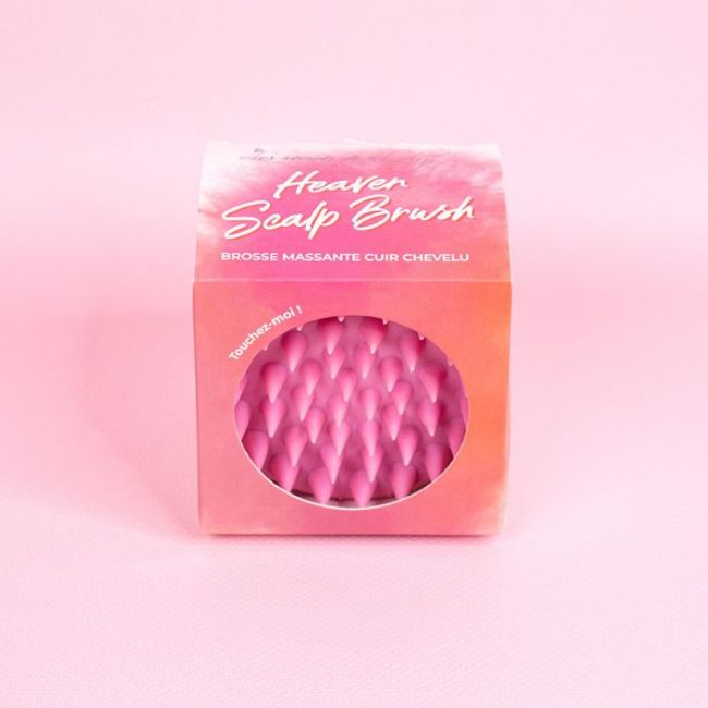 Brosse massante cuir chevelu Heaven Scalp Brush Les Secrets de Loly