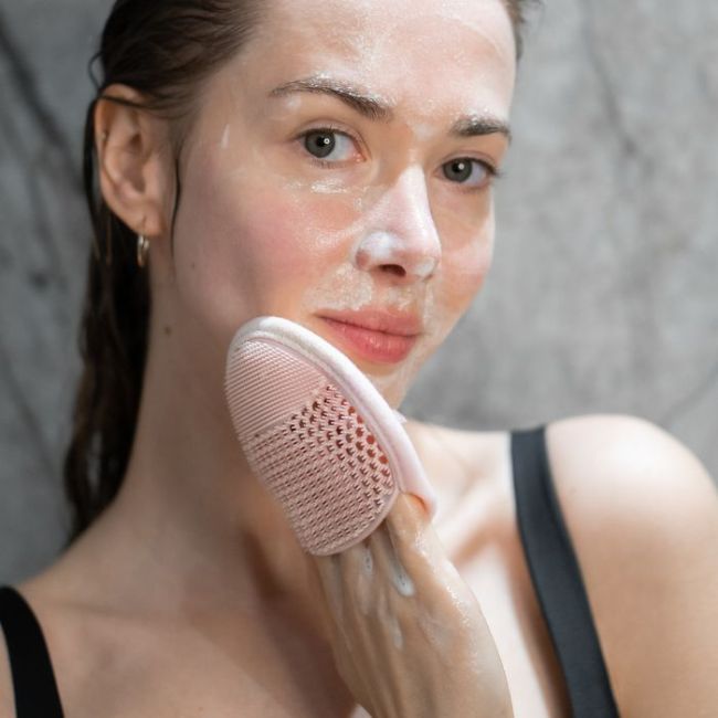 Pad silicone double face 2-en-1 démaquillant & nettoyant Quantum Clean Pad Glov