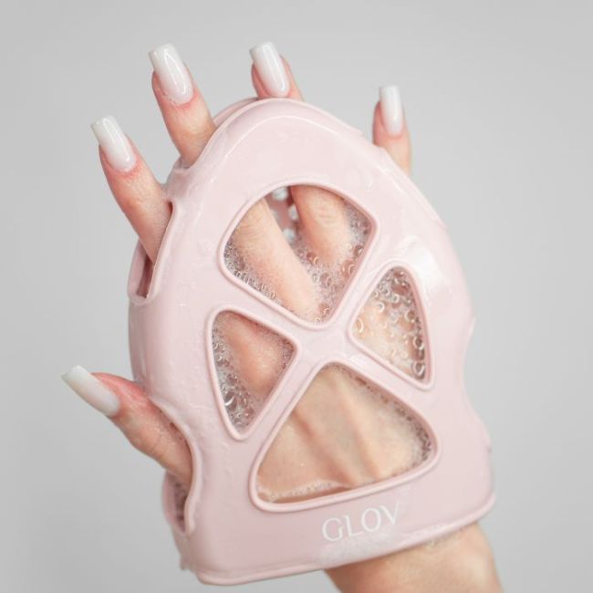 Gant silicone exfoliant moussant et raffermissant Bubblemate Glov