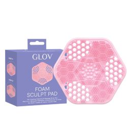 Brosse silicone 2-en-1 nettoyant & massant Foam Sculpt Pad Glov