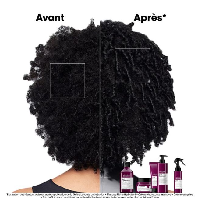 Gel de limpeza anti-resíduos Curl Expression L'Oréal Professionnel 300ML