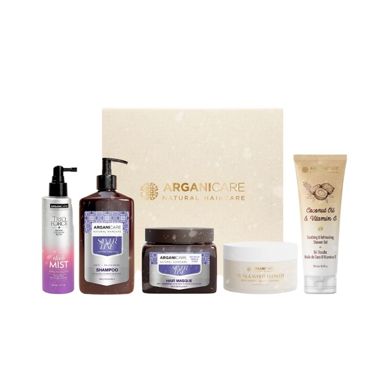 Silver hair and body ritual 5 treatments Arganicare