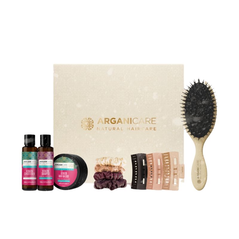 Coffret Soin et Style Kératine 7 soins Arganicare