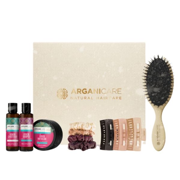 Coffret Soin et Style Kératine 7 soins Arganicare Coffret Soin et Style Kératine 7 soins Arganicare