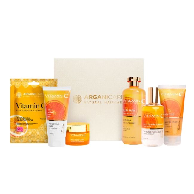 Coffret visage Vitamine C 6 soins Arganicare