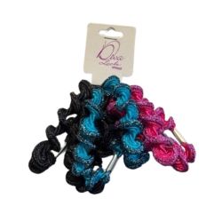 Lote 6 chouchous coloridos Ellepi