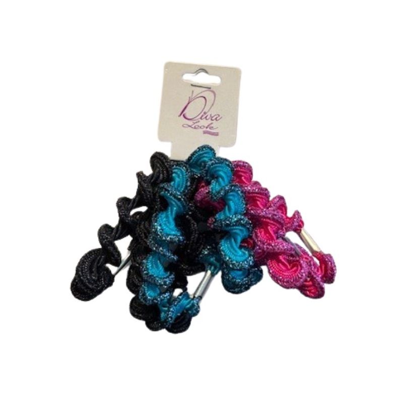 Lote 6 chouchous coloridos Ellepi Lote 6 chouchous coloridos Ellepi