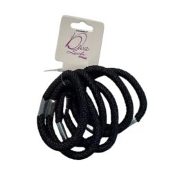 Lot 6 chouchou noir Ellepi