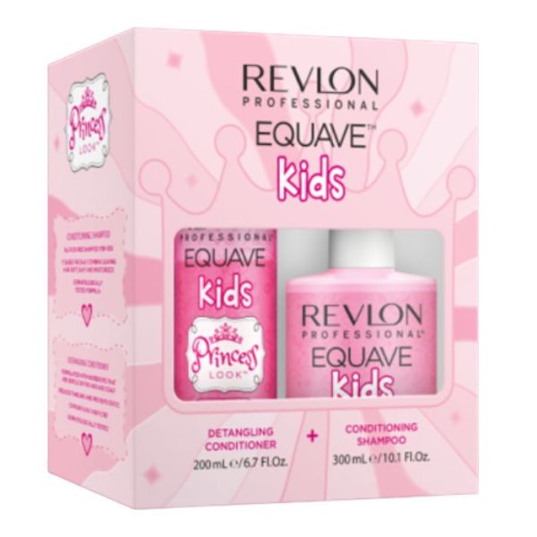 Coffret duo spray démêlant et shampooing princesse Equave Revlon