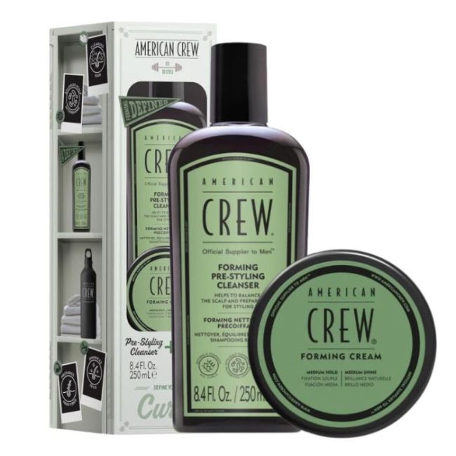 Coffret duo coiffant et hydratant Forming American Crew