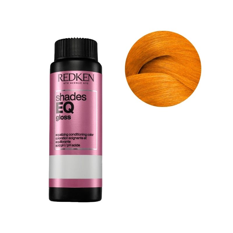 Coloration ton sur ton sans ammoniaque Shades EQ Gloss Bonder Inside Kicker Orange Redken 60ml