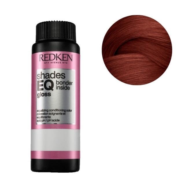 Coloration ton sur ton sans ammoniaque Shades EQ Gloss Bonder Inside 05RB Manzanita Redken 60ml