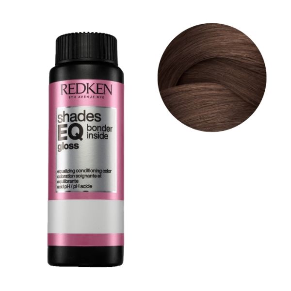 Coloration ton sur ton sans ammoniaque Shades EQ Gloss Bonder Inside 06NCh Natural Chocolate Redken 60ml