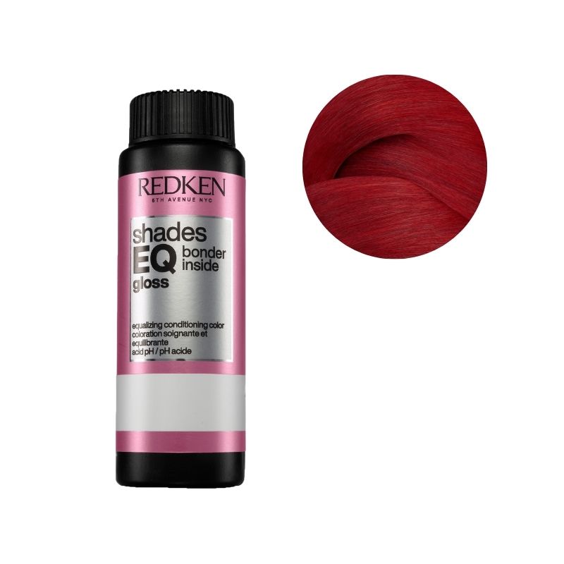 Coloration ton sur ton sans ammoniaque Shades EQ Gloss Bonder Inside 06RR Blaze Redken 60ml