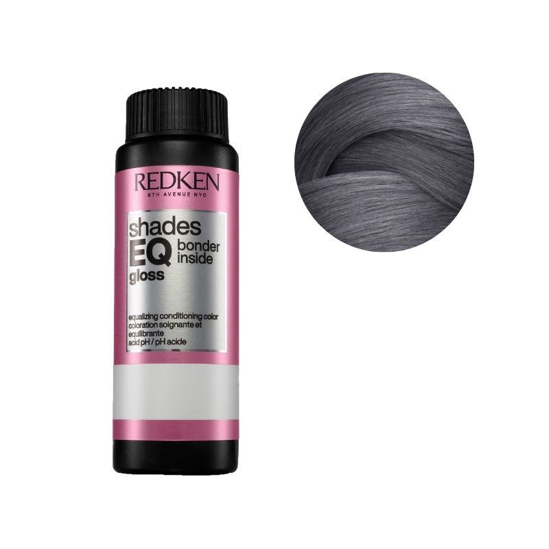 Coloration ton sur ton sans ammoniaque Shades EQ Gloss Bonder Inside 06T Titanium Iron Redken 60ml