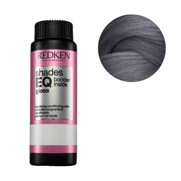 Coloration ton sur ton sans ammoniaque Shades EQ Gloss Bonder Inside 06T Titanium Iron Redken 60ml