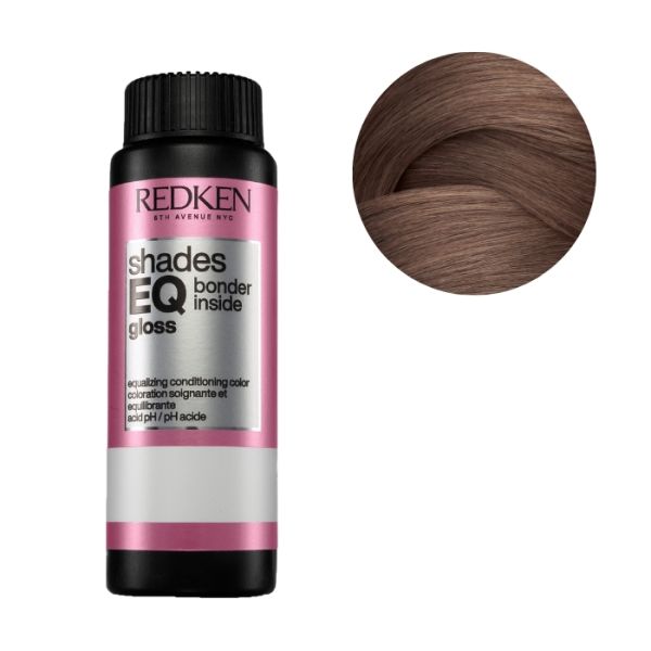 Coloration ton sur ton sans ammoniaque Shades EQ Gloss Bonder Inside 07NCh Caramel Cloud Redken 60ml