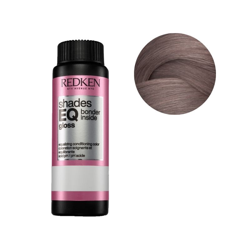 Coloration ton sur ton sans ammoniaque Shades EQ Gloss Bonder Inside 07V Crush Améthyste Redken 60ml