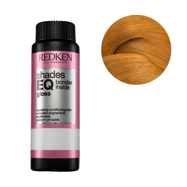 Coloration ton sur ton sans ammoniaque Shades EQ Gloss Bonder Inside 08C Cayenne Redken 60ml
