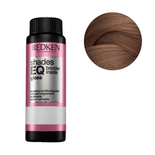 Coloration ton sur ton sans ammoniaque Shades EQ Gloss Bonder Inside 08NCh Natural Chocolate Redken 60ml