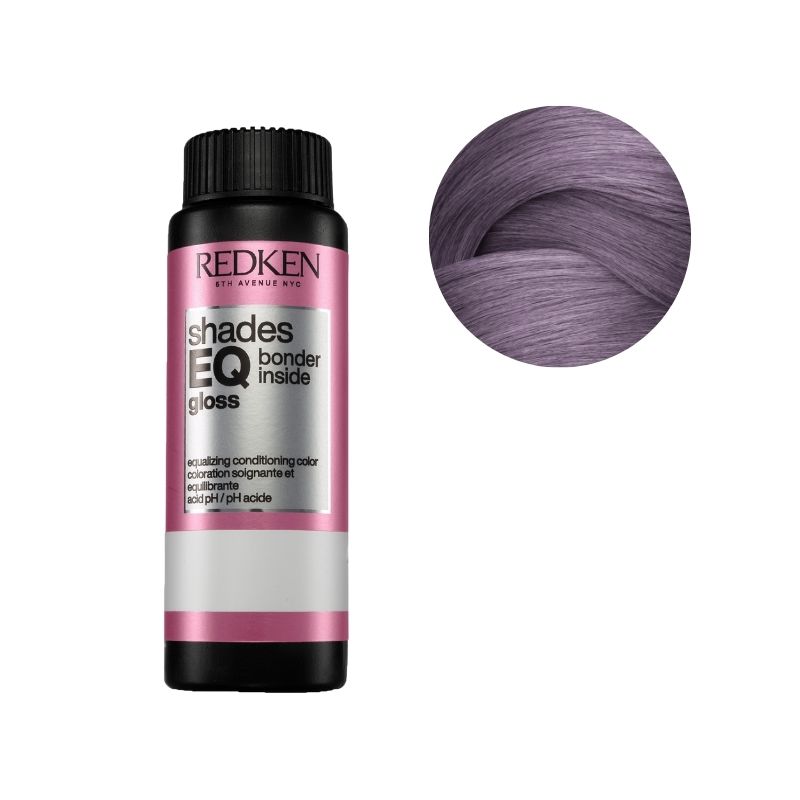 Coloration ton sur ton sans ammoniaque Shades EQ Gloss Bonder Inside 08VB Violet Frost Redken 60ml
