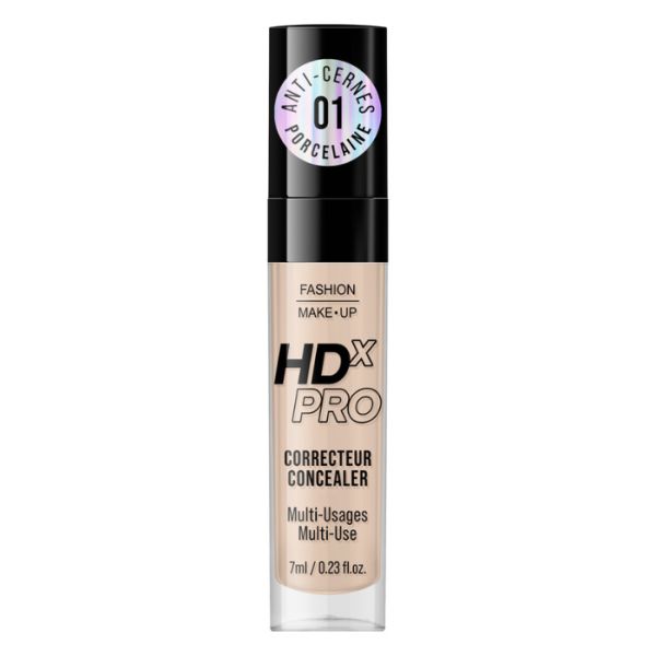 Correcteur HDX Pro Concealer 01 Porcelaine Fashion Make Up 7ML