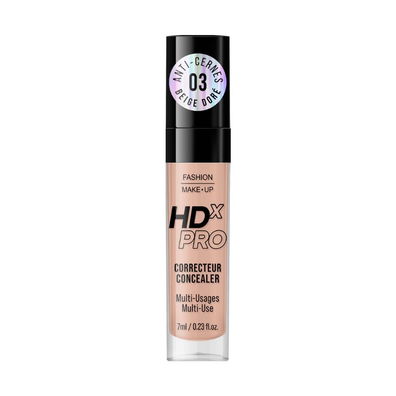 Correcteur HDX Pro Concealer 03 beige doré Fashion Make Up 7ML