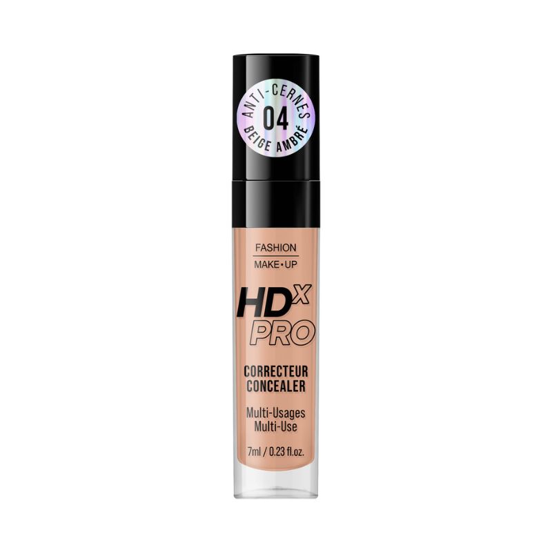 Correcteur HDX Pro Concealer 04 beige ambré Fashion Make Up 7ML