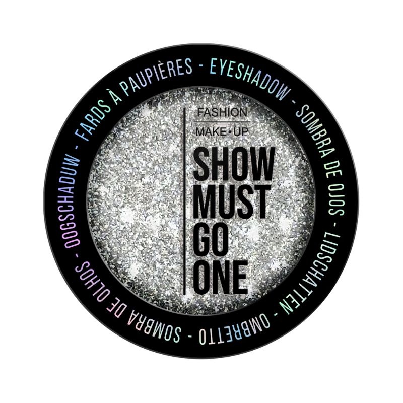 Ombres à paupières Show Must Go One 06 Silver Stone Fashion Make Up