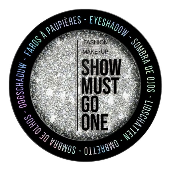 Ombres à paupières Show Must Go One 06 Silver Stone Fashion Make Up