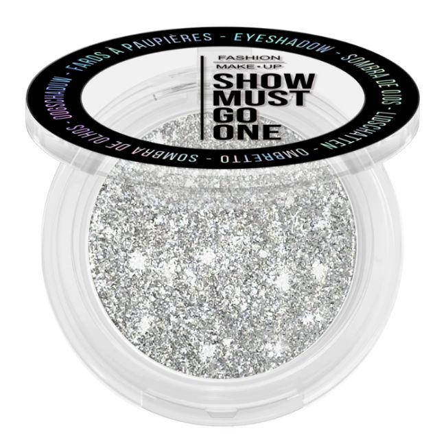 Ombres à paupières Show Must Go One 06 Silver Stone Fashion Make Up