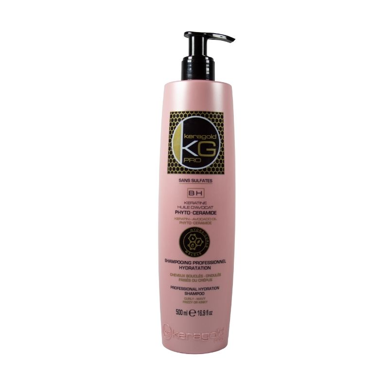 Hydrating Shampoo Hydra-Curls BH Keragold 500ml