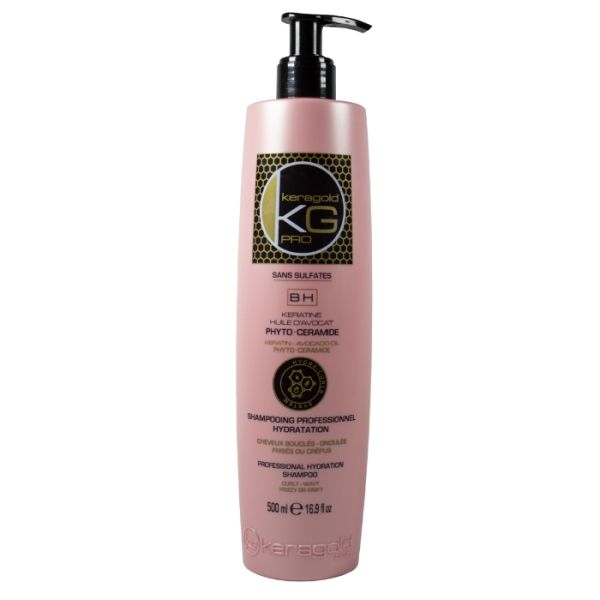 Hydrating Shampoo Hydra-Curls BH Keragold 500ml