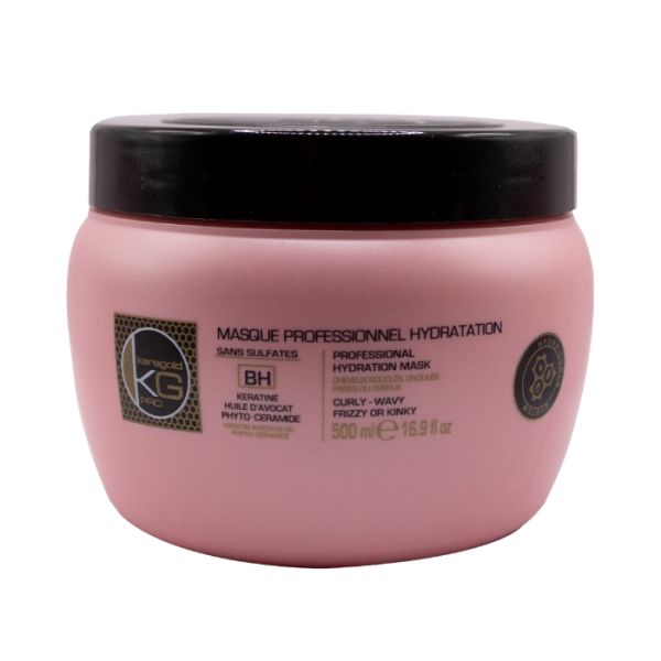 Mascarilla Hidratante Hydra-Curls BH Keragold 500ml
