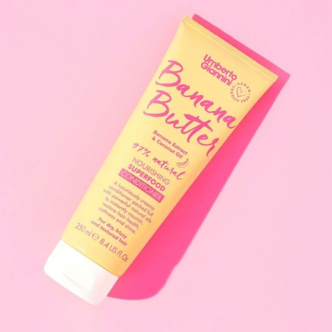Après-shampooing nourrissant banane Banana Butter Umberto Giannini 250ML