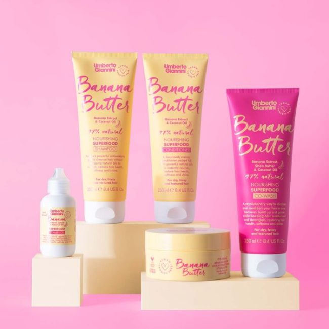 Après-shampooing nourrissant banane Banana Butter Umberto Giannini 250ML