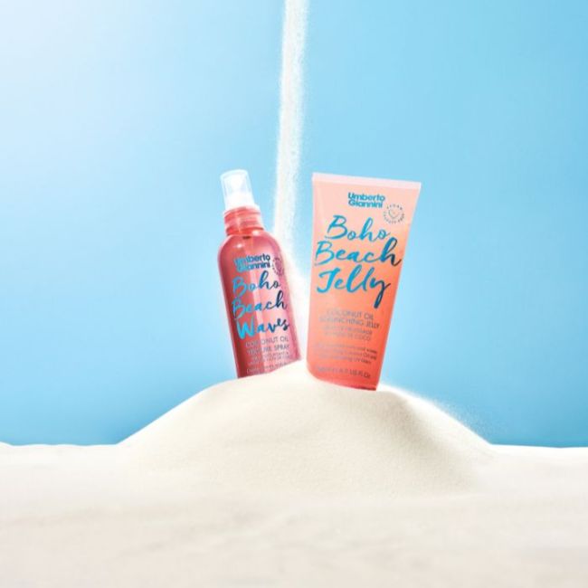 Gel coiffant texturisant à l'huile de coco Boho Beach Umberto Giannini 200ML