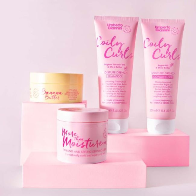 Après-shampooing hydratant Coily Curls Umberto Giannini 250ML