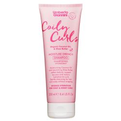 Shampooing hydratant sans sulfates Coily Curls Umberto Giannini 250ML