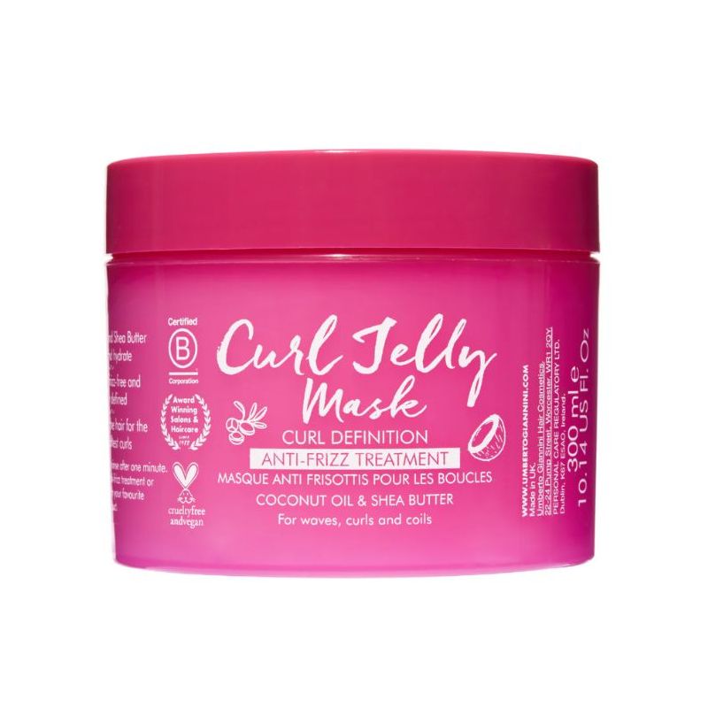 Masque hydratant anti-frisottis Curl Jelly Umberto Giannini 300ML
