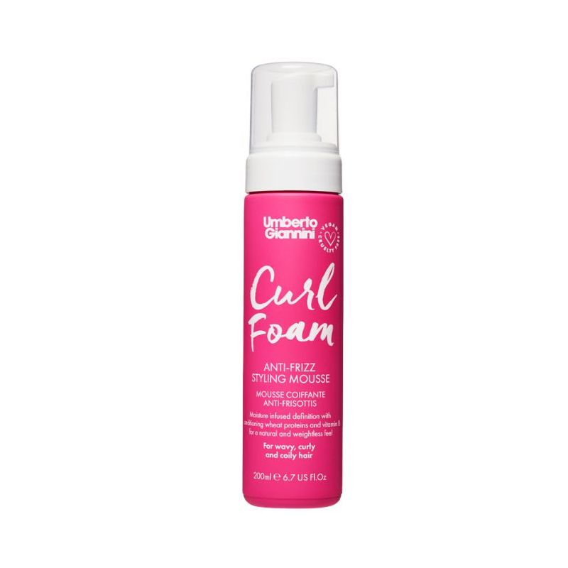 Mousse coiffante anti-frisottis Curl Jelly Umberto Giannini 200ML