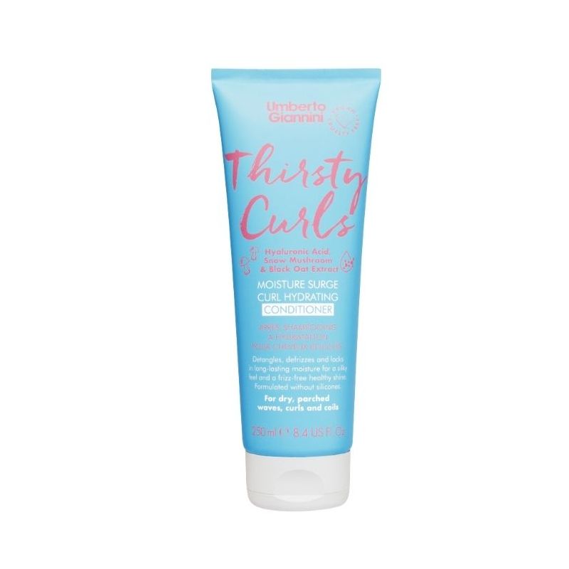 Après-shampooing hydratant Thirsty Curls Umberto Giannini 250ML