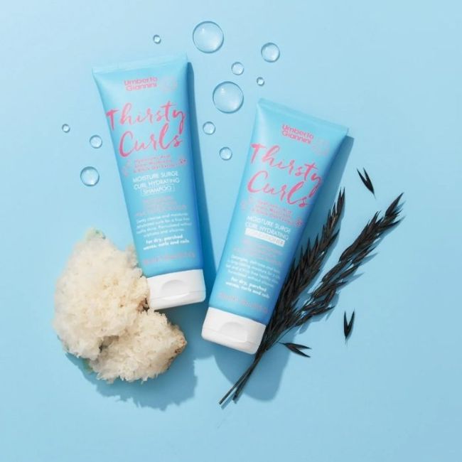 Après-shampooing hydratant Thirsty Curls Umberto Giannini 250ML