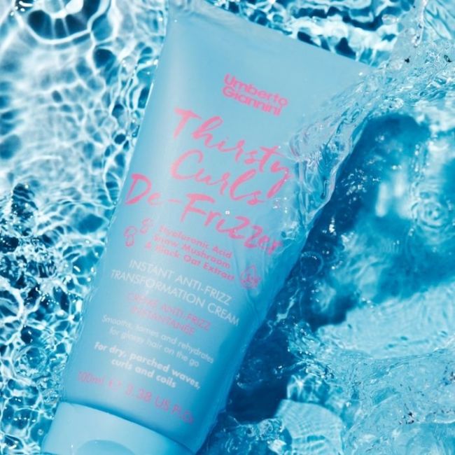 Crème instantanée anti-frisottis Thirsty Curls Umberto Giannini 100ML