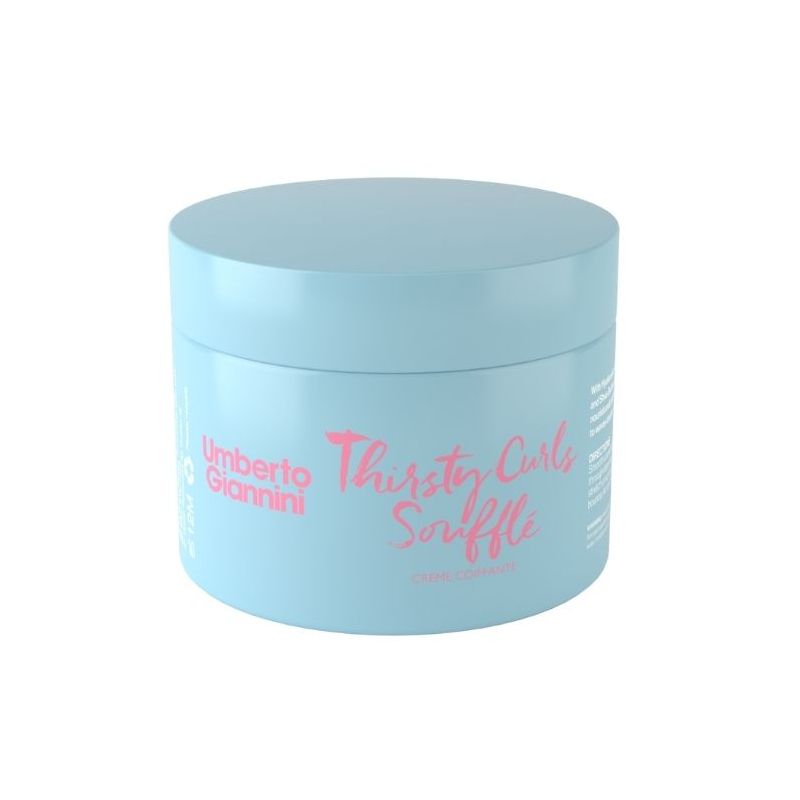 Crème coiffante hydratante Thirsty Curls Umberto Giannini 300ML