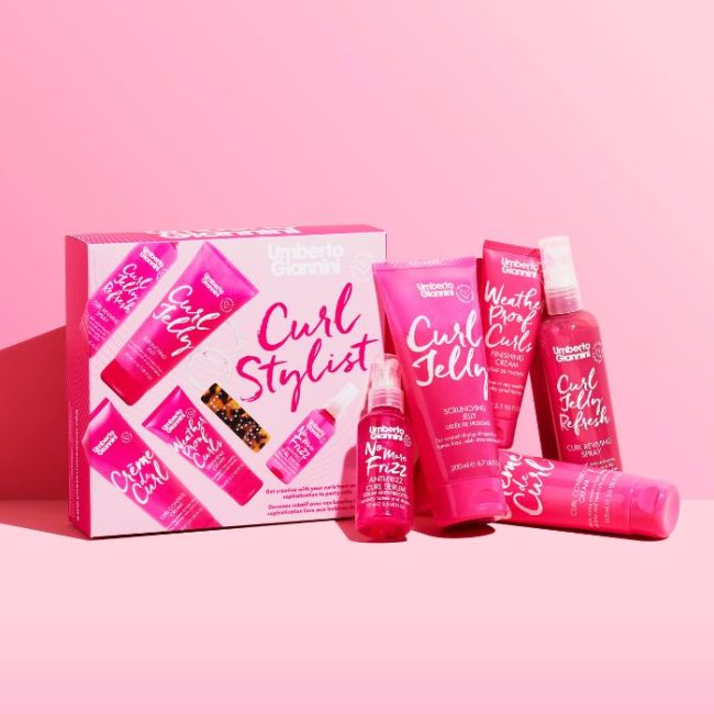 Coffret routine coiffante Curl Jelly Umberto Giannini