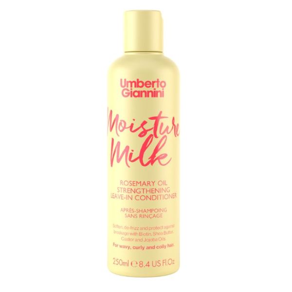 Après-shampooing sans rinçage à huile de romarin Rosemary Oil Umberto Giannini 250ML