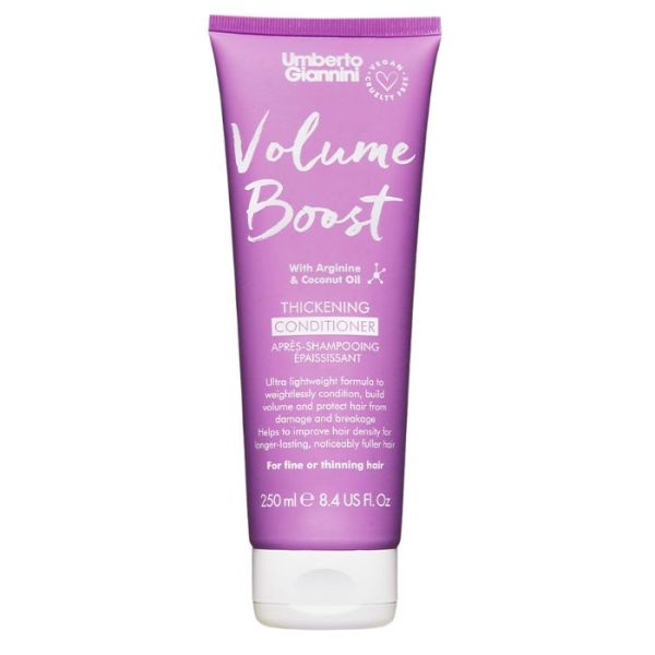 Après-shampooing volume et légèreté Volume Boost Umberto Giannini 250ML