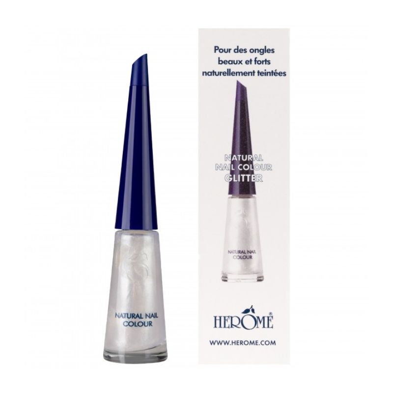 Durcisseur doux teinté glitter Herôme 10ml